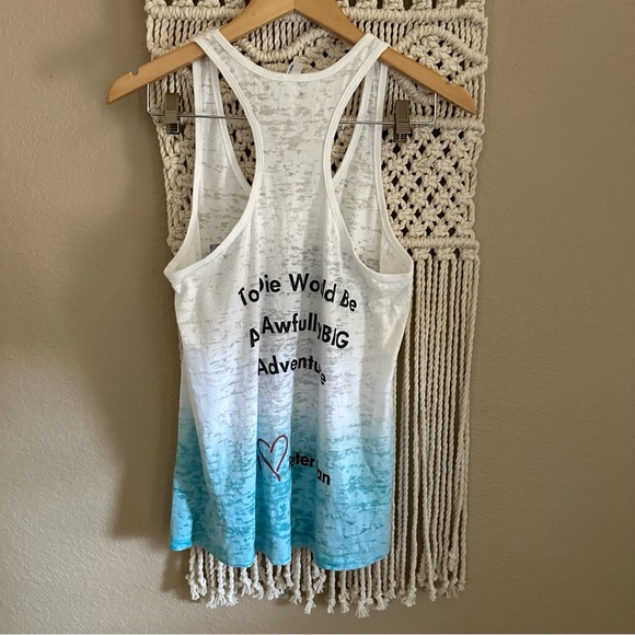 Peter Pan “To Die Would Be and Awfully Big Adventure” Racerback Tank - Picture 5 of 8